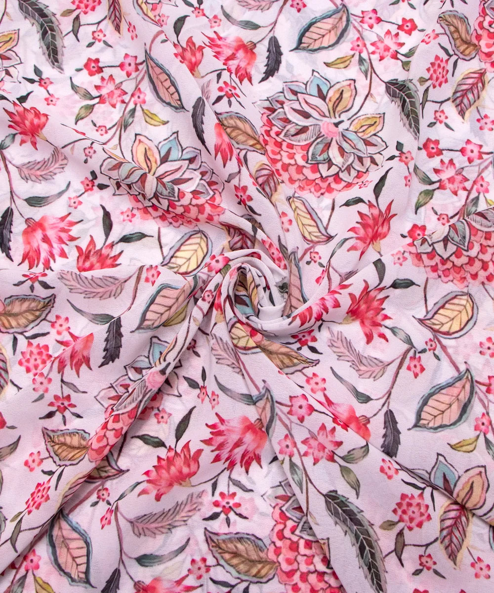 Buy Printed Georgette Fabric