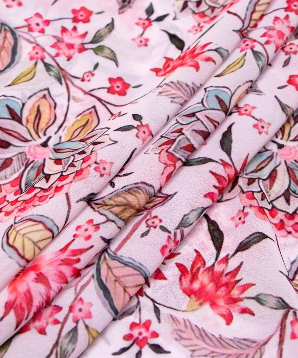 Buy Printed Georgette Fabric