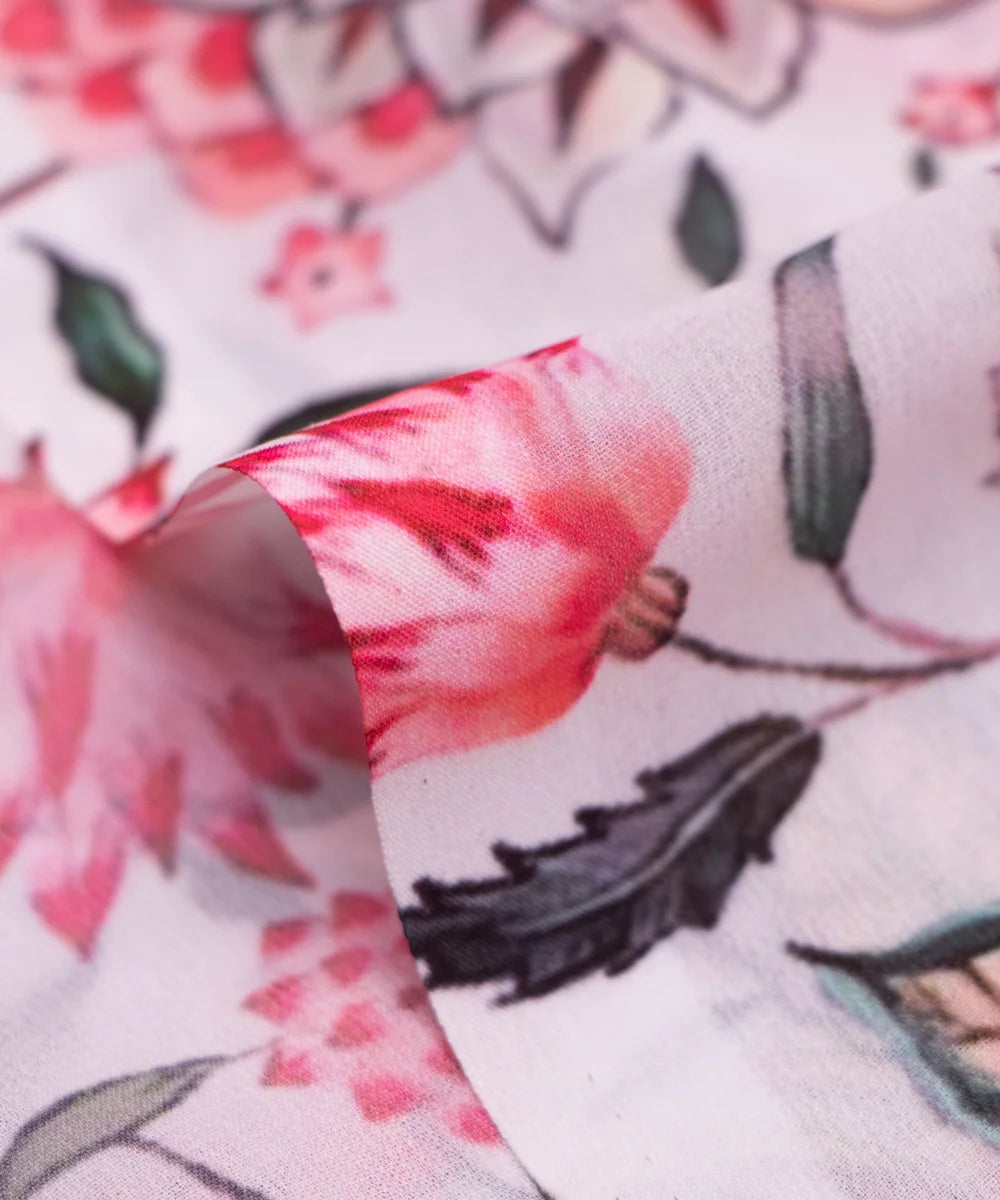 Buy Printed Georgette Fabric