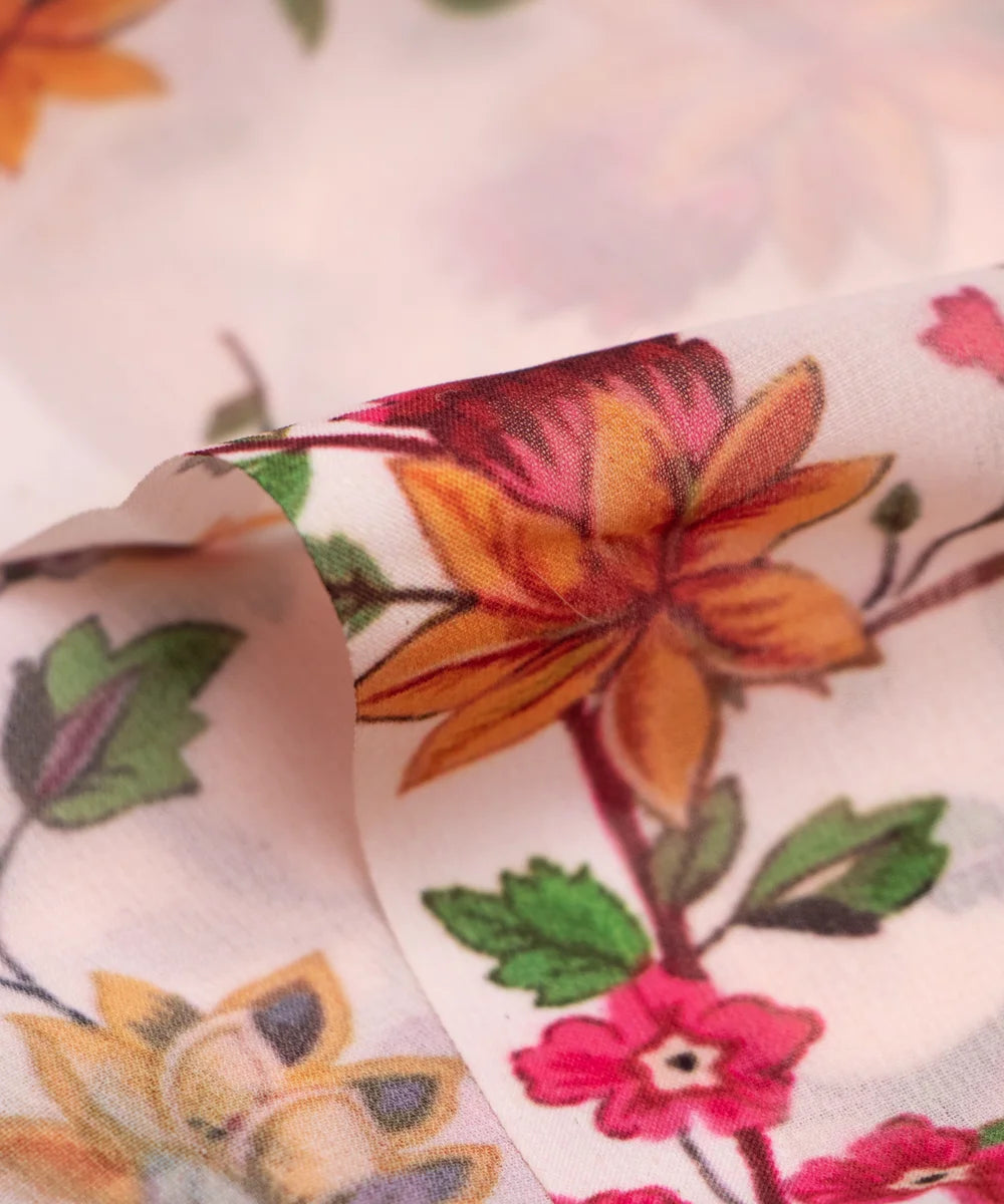 Buy Printed Georgette Fabric
