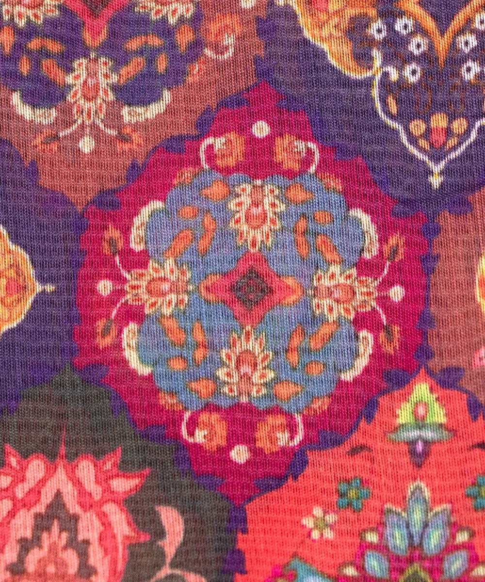 Buy Printed Chanderi Fabric