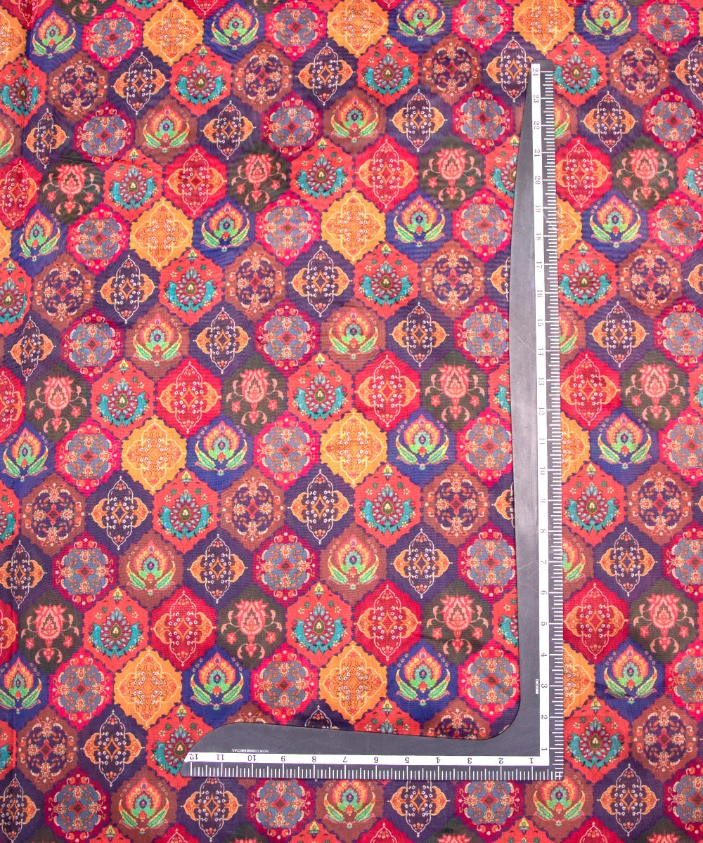 Buy Printed Chanderi Fabric