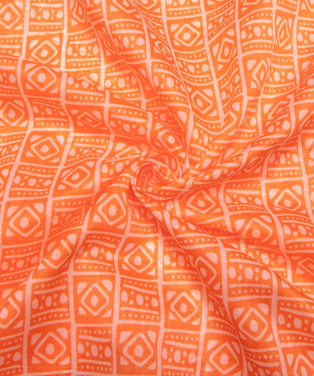 Buy Printed Chanderi Fabric