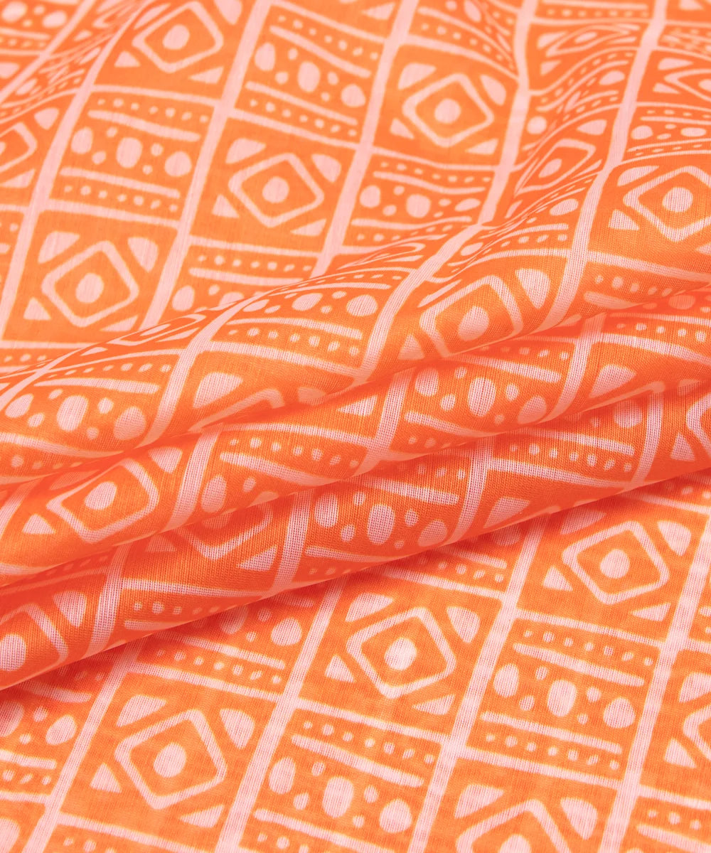 Buy Printed Chanderi Fabric