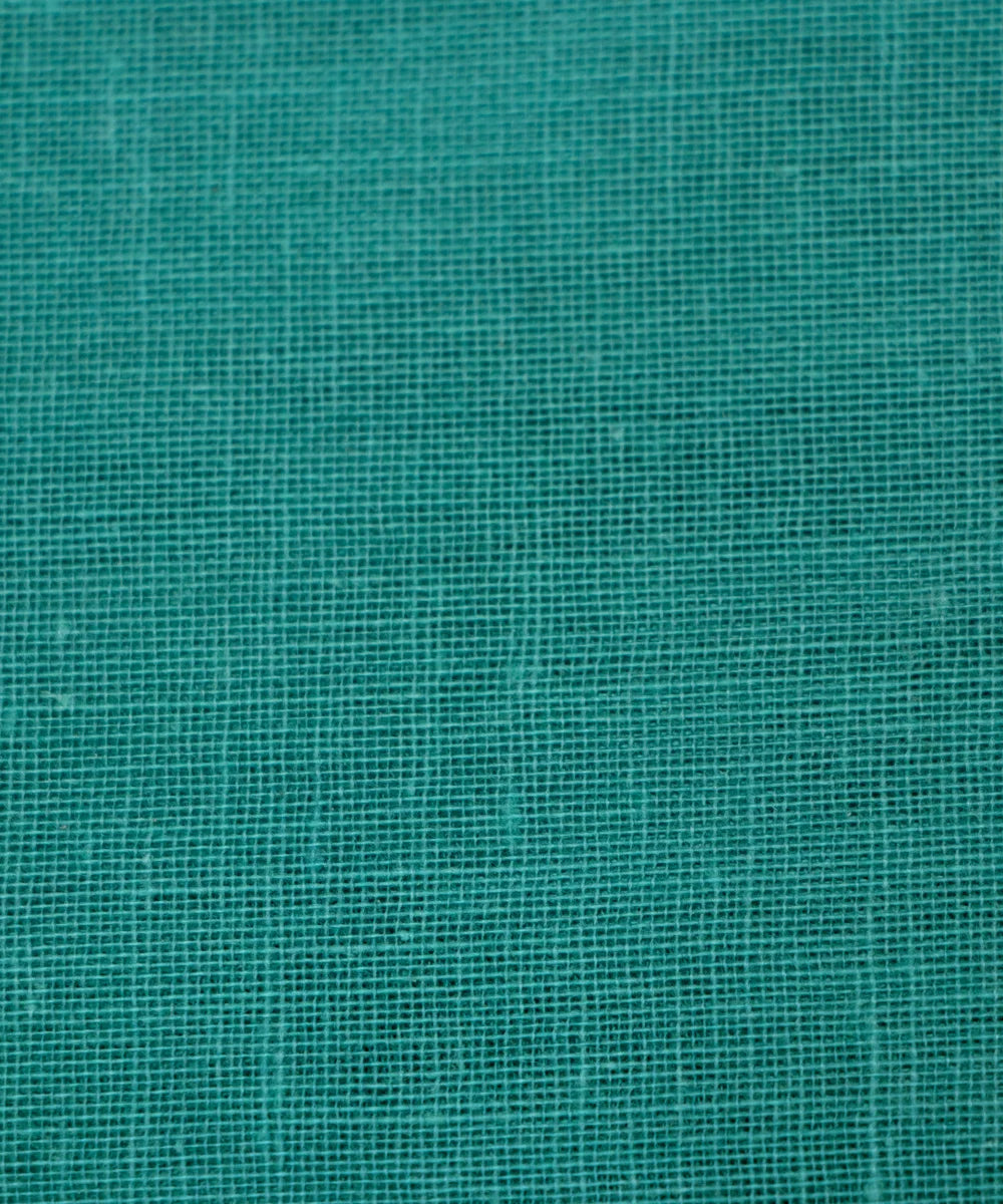 Persian Green Plain Cotton Lining Fabric