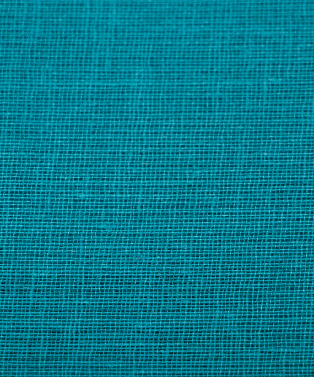 Light Turquoise Plain Cotton Lining Fabric