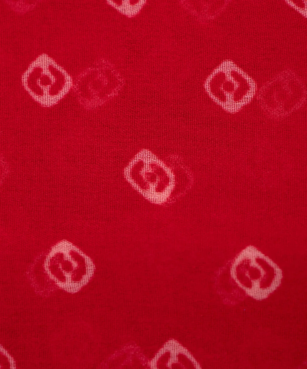 Bandhani printed Georgette fabric