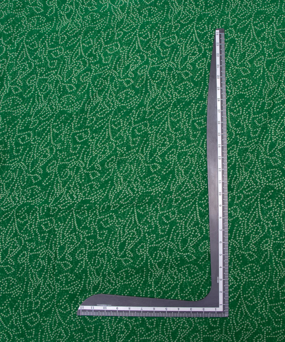 Bandhani printed Georgette fabric