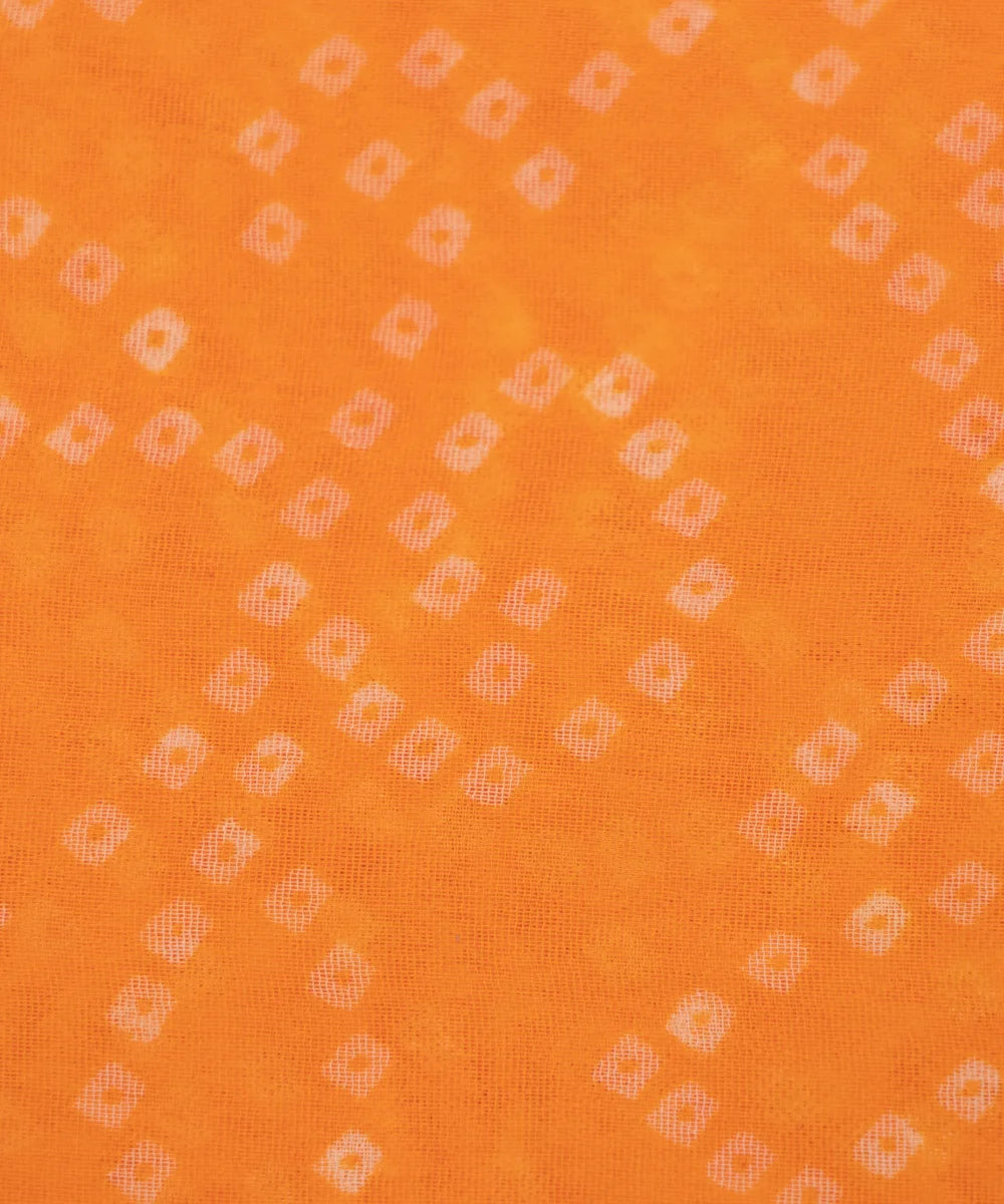 Bandhani printed Georgette fabric