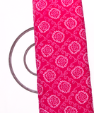 Dark Pink Colour Bandhani Printed Cotton Fabric