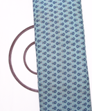 Light Blue Colour Butti Printed Cotton Fabric