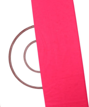 fuschia plain tissue net fabric