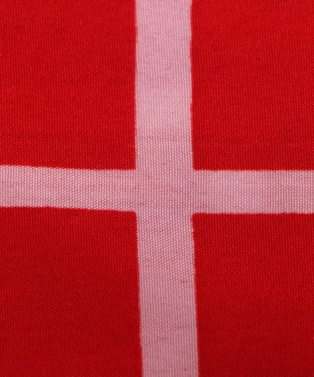 red and white checks pattern crepe fabric b101 4013