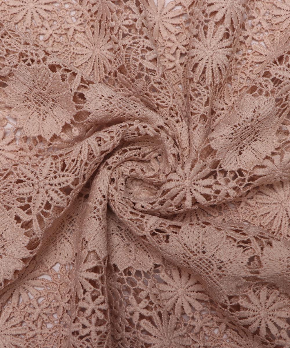 creamish floral crosia fabic bo145 3827