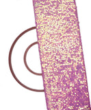 Lavender Sequin Net Embroidery Fabric