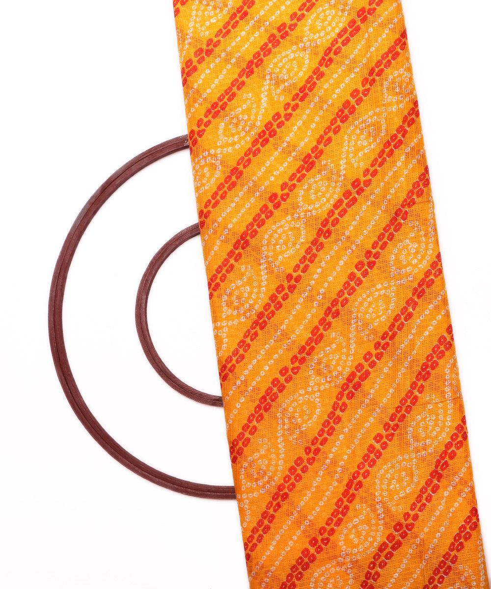 yellow and red bandej kota doria fabric b136 4151