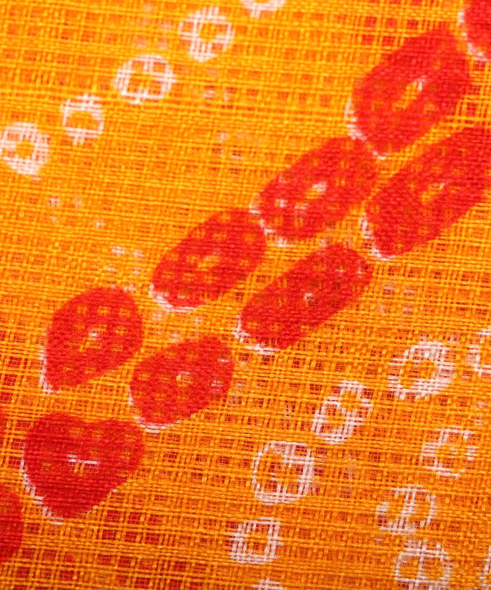 yellow and red bandej kota doria fabric b136 4151