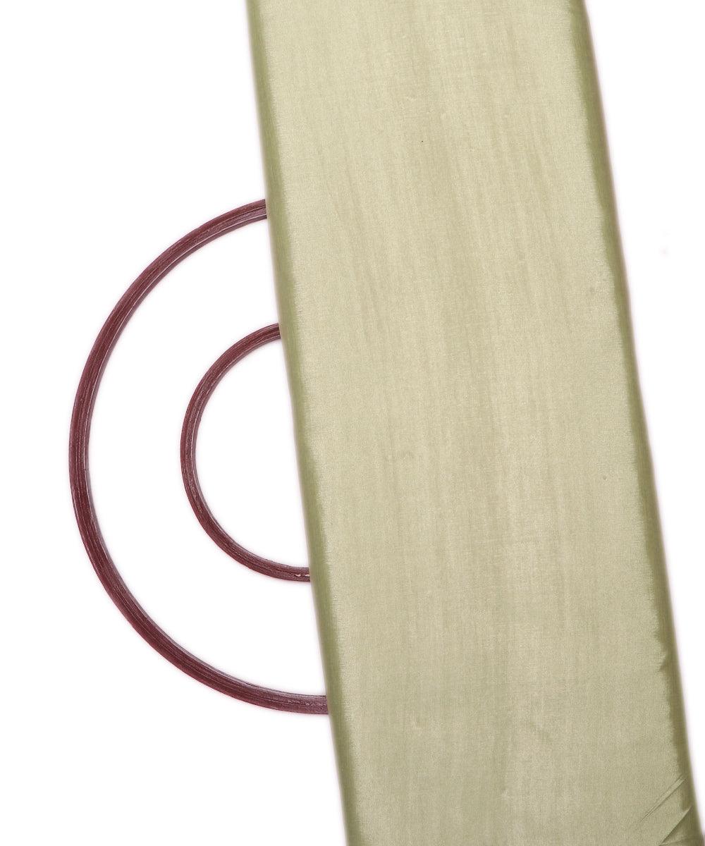 pista green plain santoon fabric b105 5246