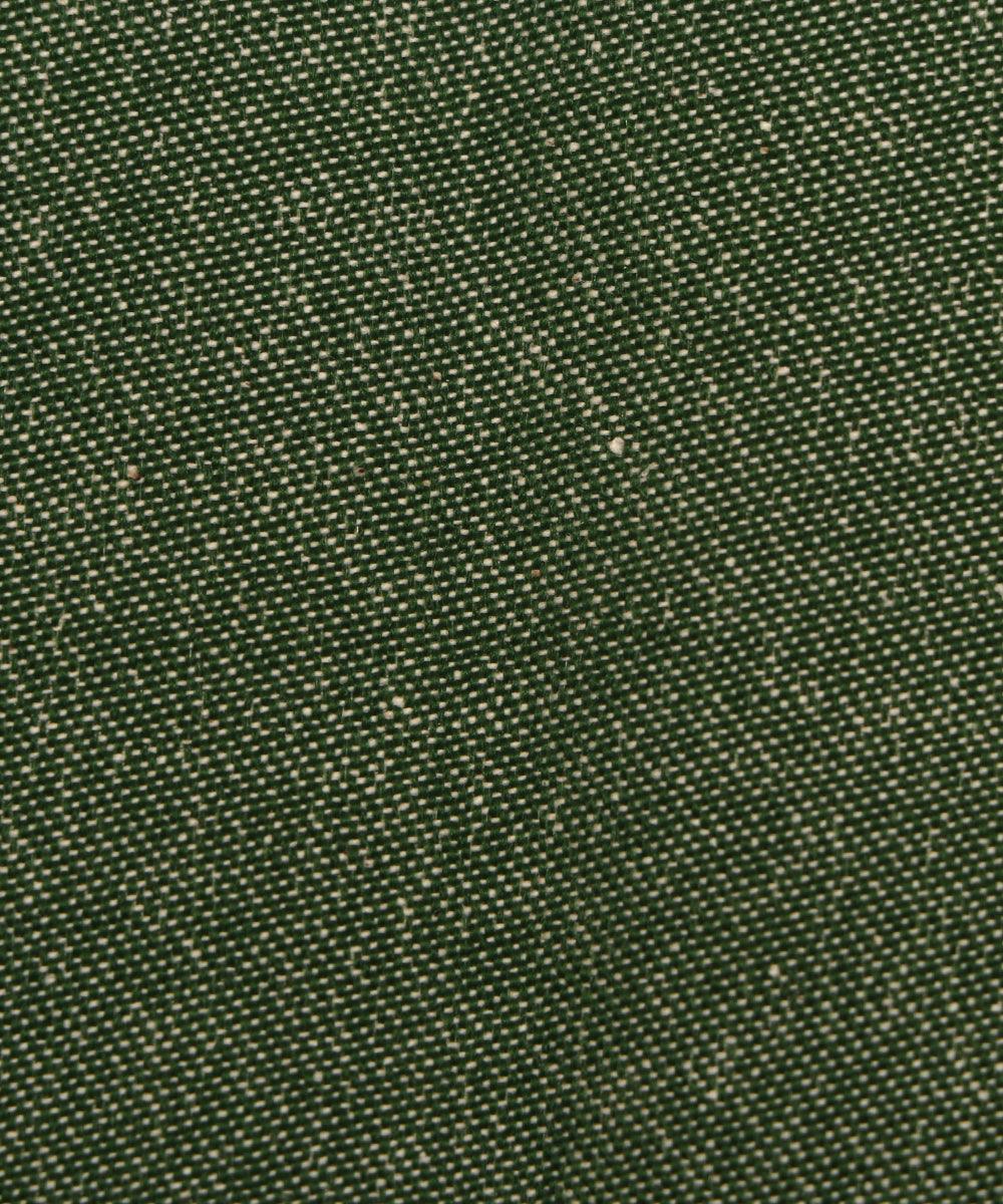 green plain denim lycra fabric