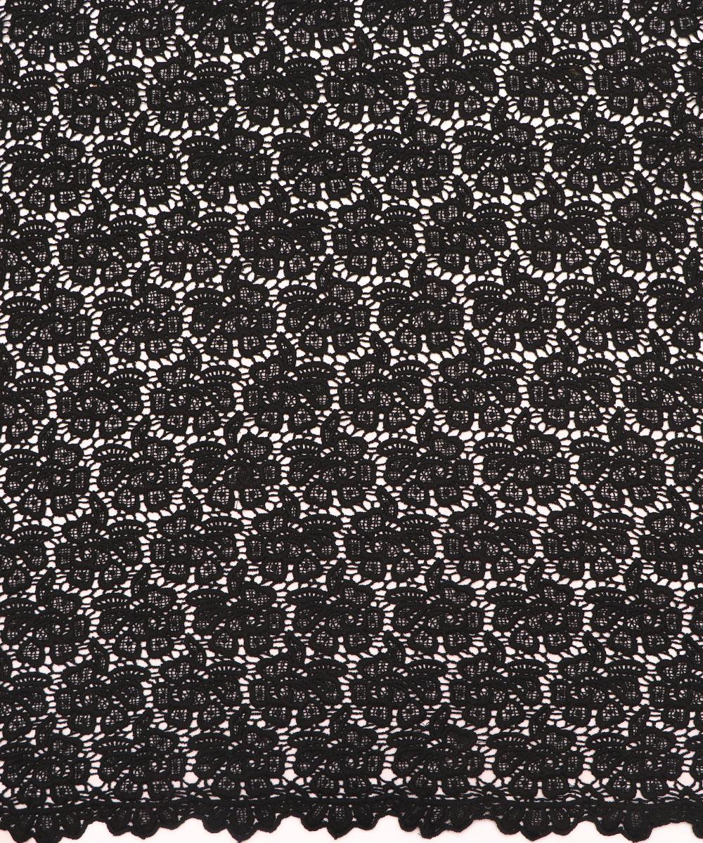 black floral crosia fabic b145 3819