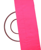 Fuchsia Colour Plain Raw Silk Fabric