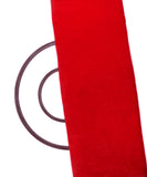 Red Colour Plain Cotton Velvet Fabric