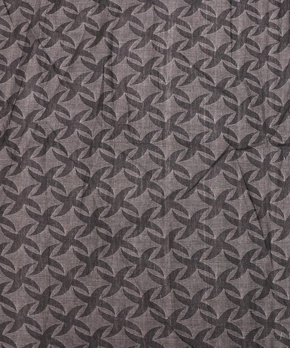 black 3d star design jacquard fabric b138 3924