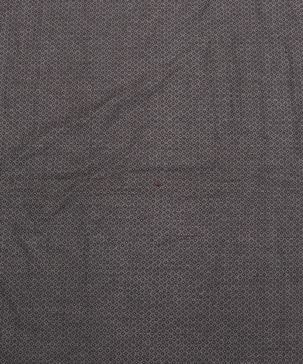 black 3d square design jacquard fabric