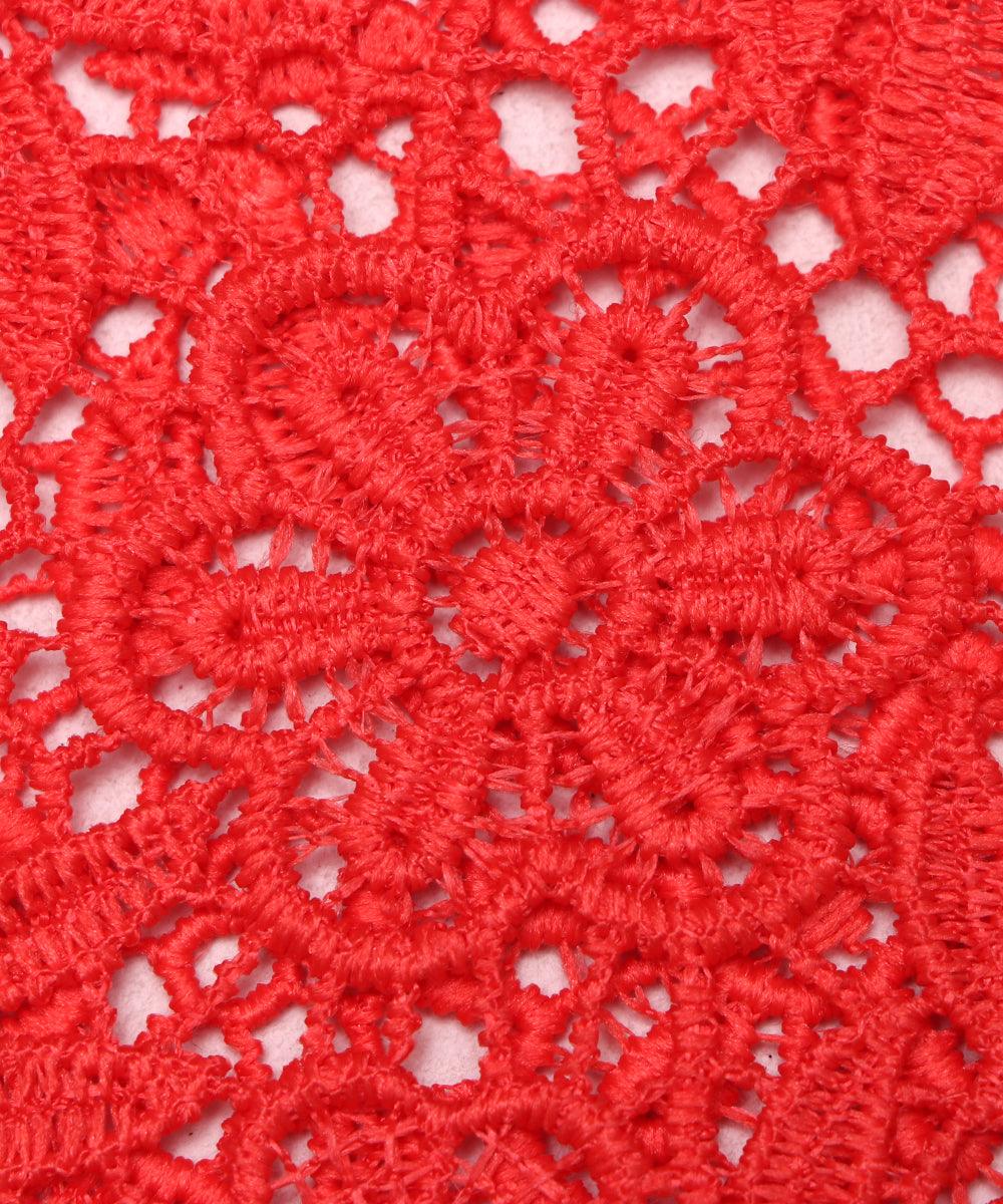 coral floral crosia fabic b145 3822