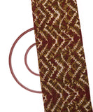 Brown Colour Tye Dye Print Georgette Fabric