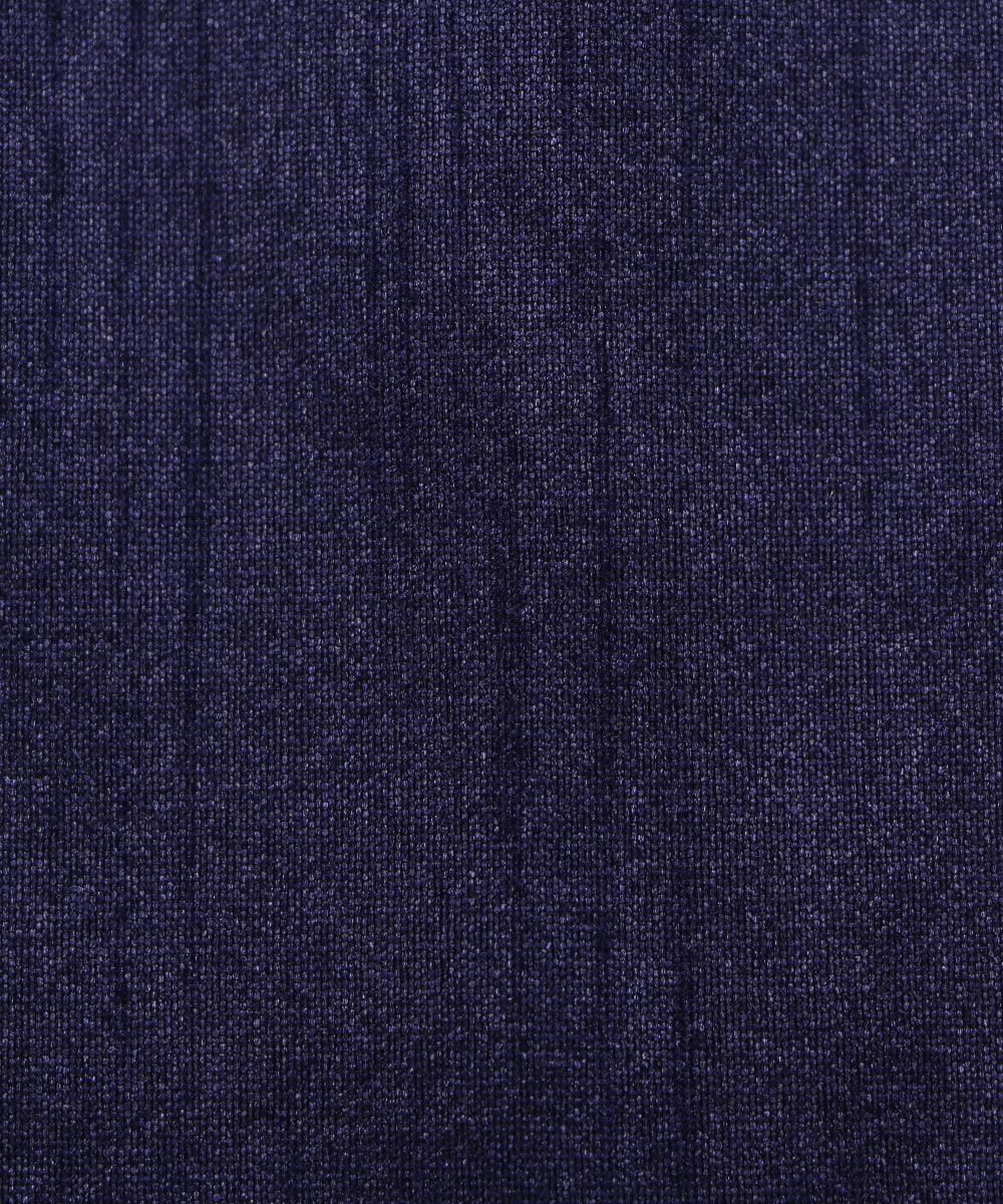 navy blue plain raw silk 1