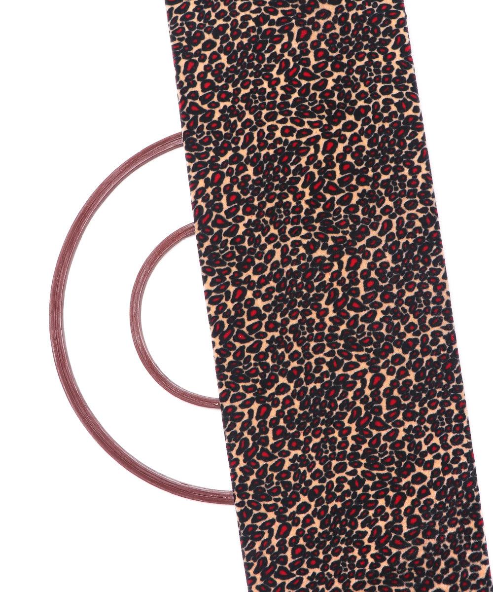 multi color abstract print velvet fabric b106 5418