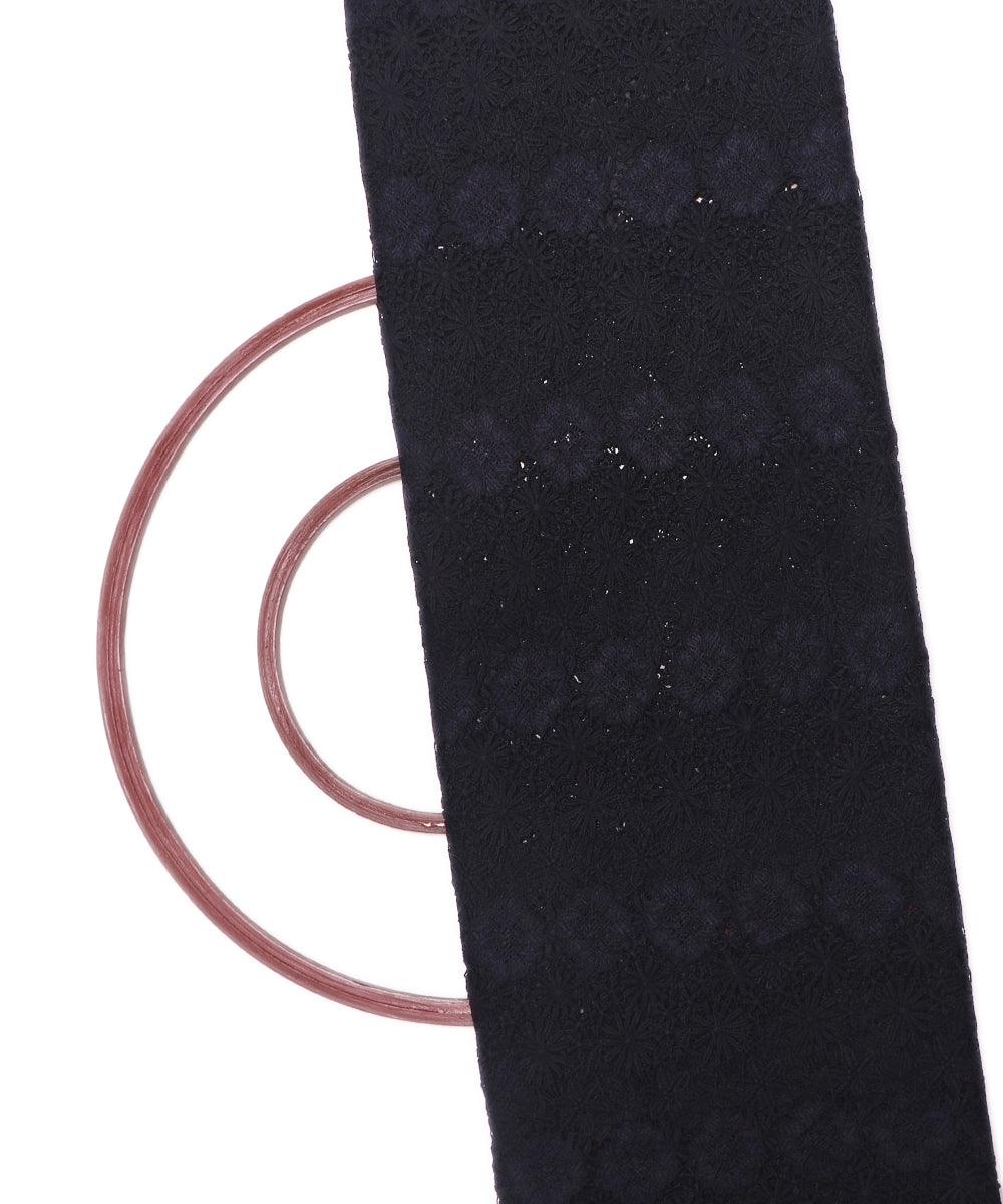 black floral crosia fabic b145 3823