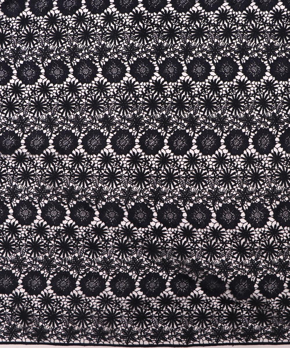 black floral crosia fabic b145 3823