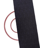 Navy Blue Colour Leaf Design Crosia Fabic