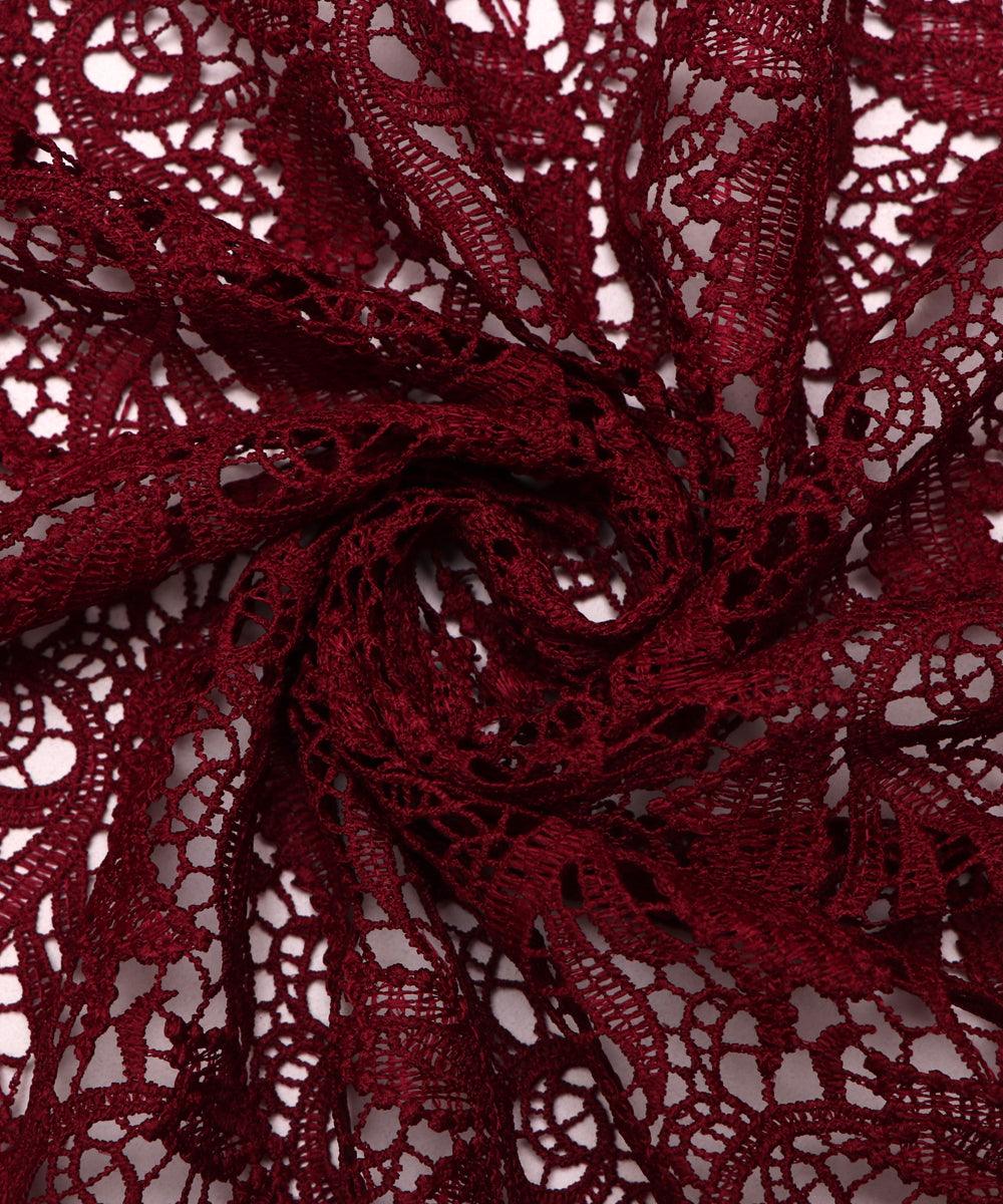 wine leaf pattern crosia fabric b145 3828