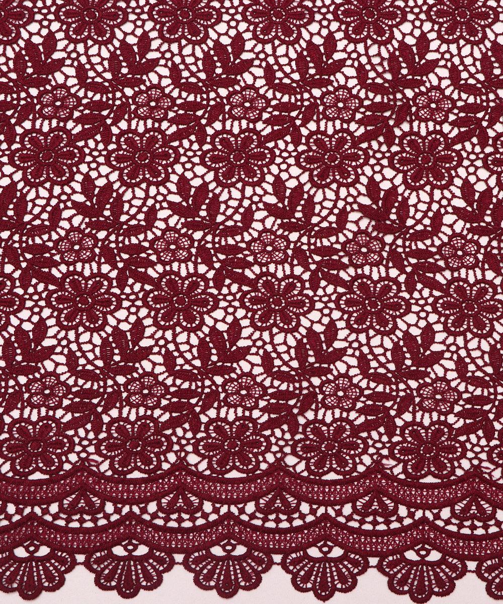 wine floral crosia fabic b145 3826