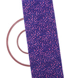 Pink Colour Animal Print Velvet Fabric