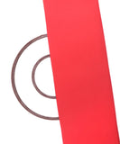 Light Red Colour Plain Crepe Fabric