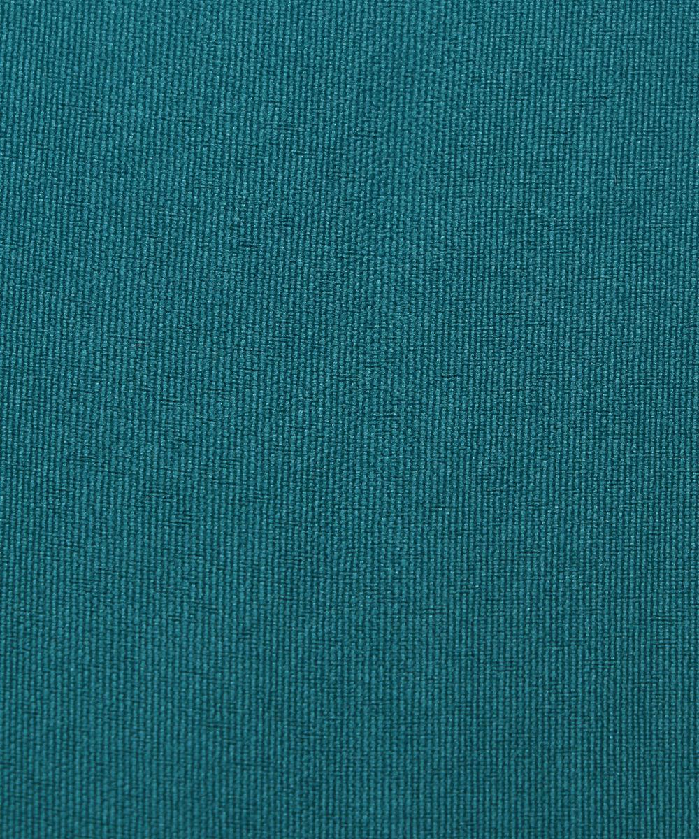 teal green plain crepe fabric 1