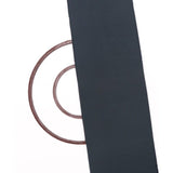 Charcoal Colour Plain Crepe Fabric