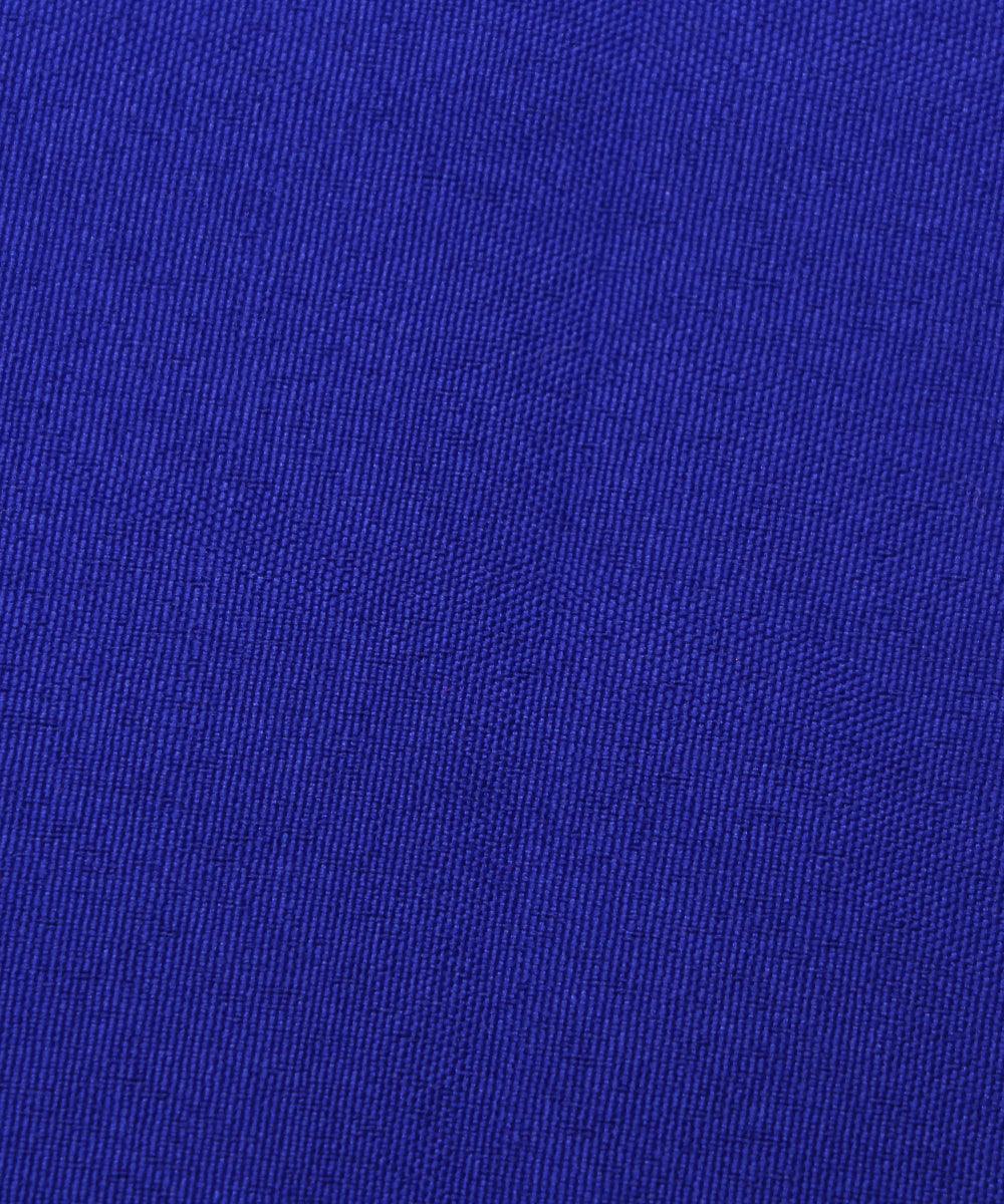 royal blue plain crepe fabric