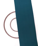 Teal Green Plain Crepe Fabric