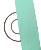 Cyan Colour Plain Crepe Fabric
