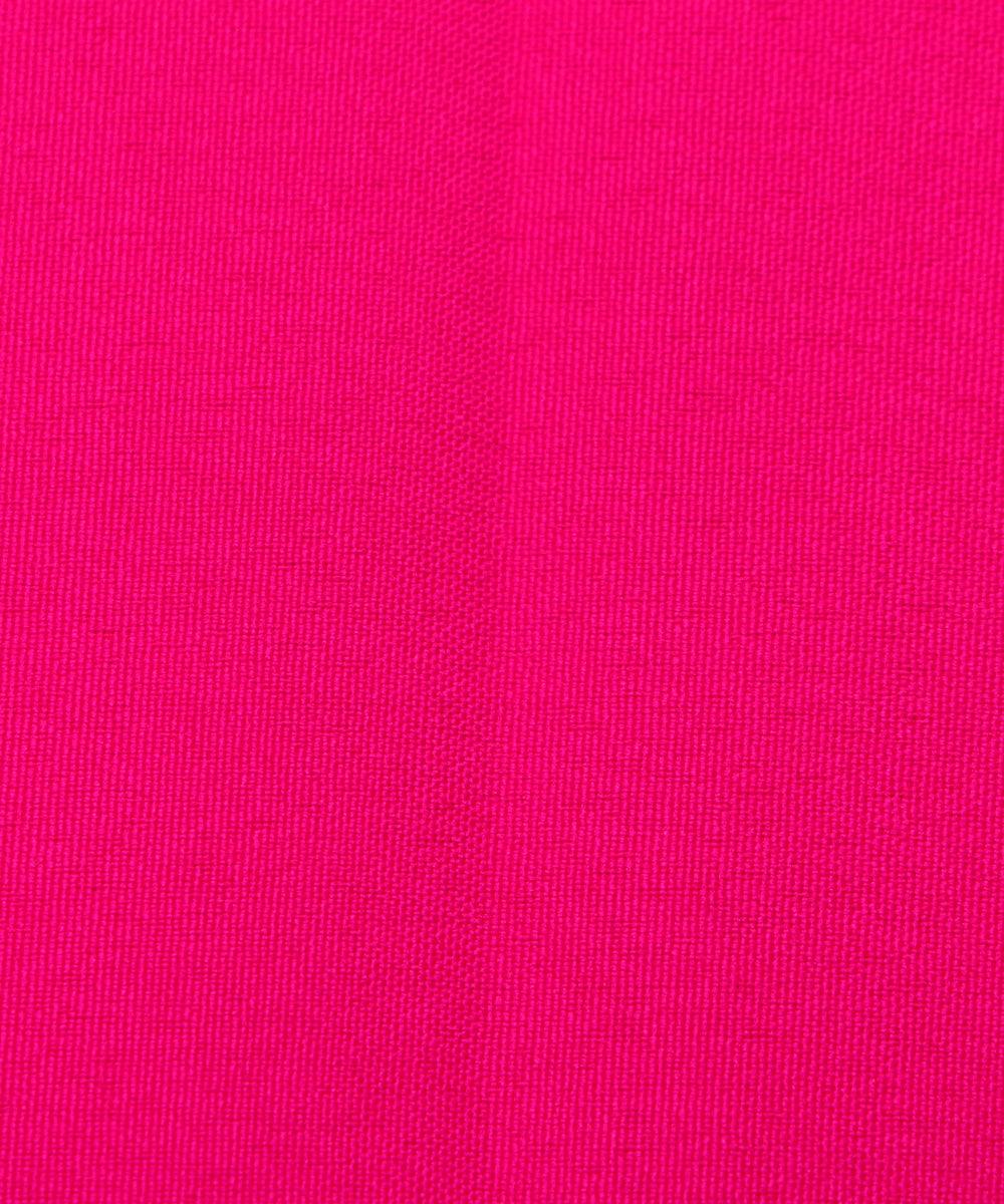 magenta plain crepe fabric 1