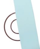 Light Blue Colour Plain Crepe Fabric