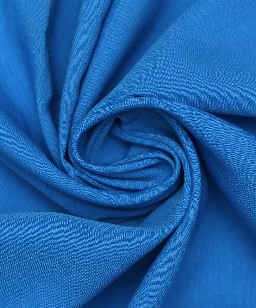 firozi plain crepe fabric