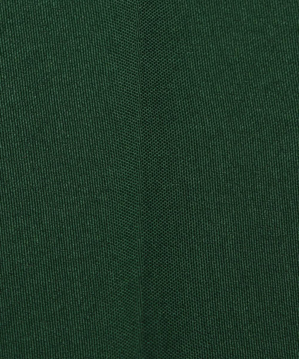 forest green plain crepe fabric
