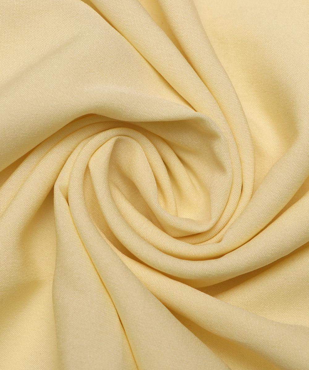 off white plain crepe fabric 1