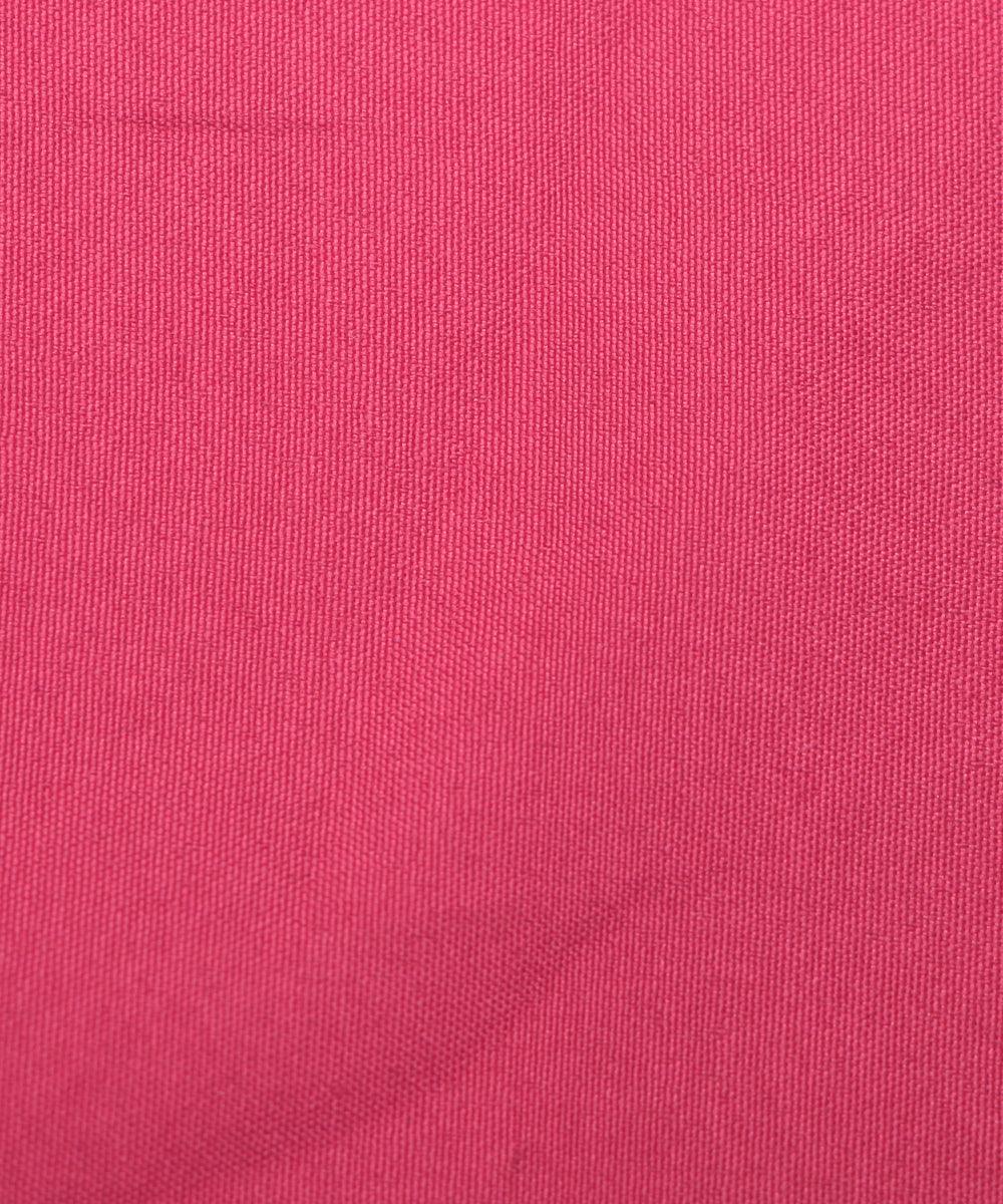 pink plain crepe fabric 1